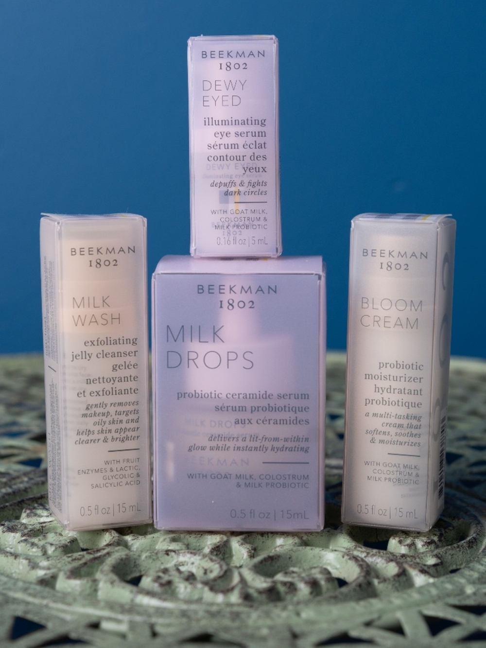 Beekman 1802 Mini Skincare Set – Beauty Travel Set (Hydrating & Gentle)